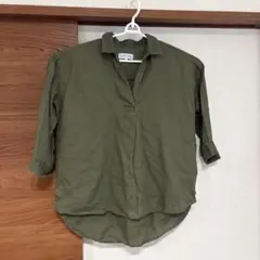 CLOSSHI カーキ シャツ LLサイズ