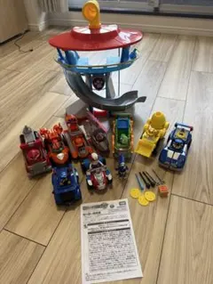 パウステーション　パウパトロールザムービー　ダイキャストビークル