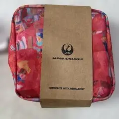 HERALBONY ポーチ JAL ビジネスクラス アメニティ トラベルポーチ