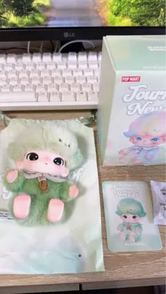 DIMOO Journal of New Life ぬいぐるみペンダント 緑
