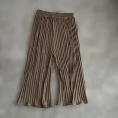 プリーツデザイン キュロット M-L