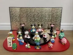 【写真追加】雛人形セット ミッキー ミニー ドナルド デイジー