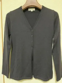 ミッシェルクラン　カーディガン　黒38