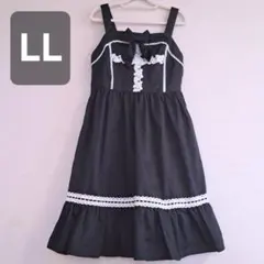 LL 愛野えり しまむら 水曜日のシャーロット ジャンパースカート ロリータ