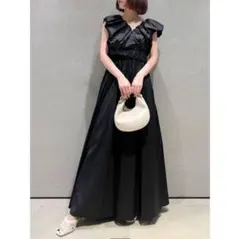 スナイデル 未使用 クロップドブラウスレイヤードキャミワンピ 1