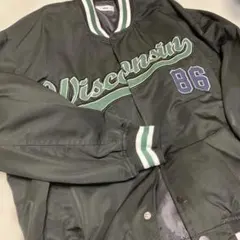 WEGO メンズ スタジャン ナイロンジャケット