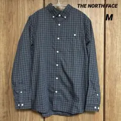 THE NORTH FACE アルファドライボタンダウンチェック柄 長袖シャツ