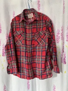 Great Britain レッドチェックネルシャツ 20%OFFタイムサービス