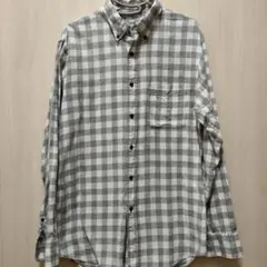 ユニクロ　チェックシャツ　М
