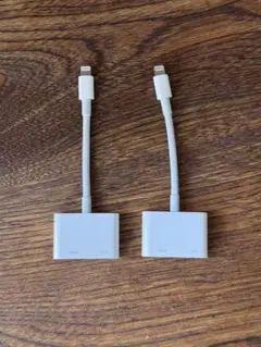 【Apple純正】Lightning→HDMI変換アダプター 2個セット