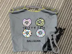 最終お値下げ【新品】刺繍ナイロンエコバッグ（Mサイズ）ドーナツ