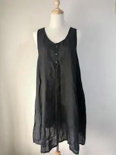 DENIM DUNGAREE レース刺繍 ノースリーブチュニック 160 - メルカリ