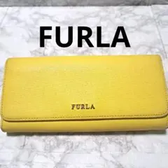 ✨️素敵✨️希少✨️FURLA フルラ　レモンイエロー 長財布のサムネイル
