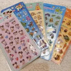 Disney PUKUPUKUシール 5枚セットのサムネイル