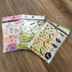 Skater ベビー用ガーゼマスク 3枚セット ×3種類