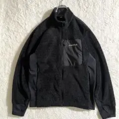 モンベル　mont‐bell　ボアフリースジャケット　L　ブラック　クリマシープ