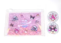 クロミ×マイメロ 限定ポーチ＆鏡
