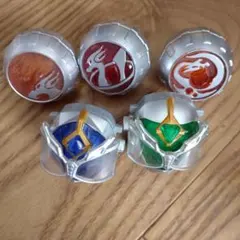 仮面ライダー キャラクター玩具 4個セット　ウィザードリング