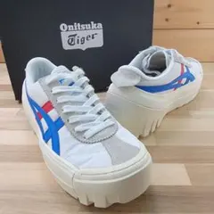 極美品/大人気厚底】オニツカタイガー デレゲーションチャンク 27.5 