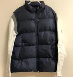 undercover 袖レザーダウン