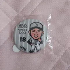 ホークス 周東佑京選手 2026若鷹ガチャ 缶バッジ 鷹祭ver. - メルカリ