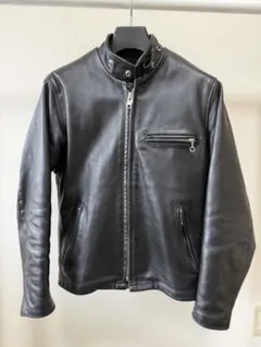 新型schottショット641モデルシングルライダース美品
