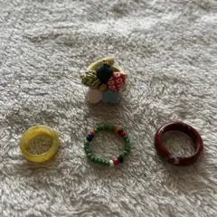 指輪 4点セット