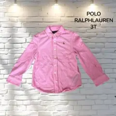 POLO RALPHLAUREN ベビー キッズ ピンクシャツ