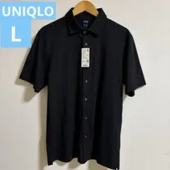 UNIQLO ユニクロ エアリズム コットンフルオープン ポロシャツ 半袖 新品