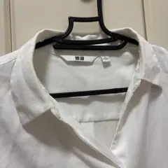 UNIQLO スキッパーシャツ ホワイト S