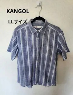 KANGOL半袖シャツ、ポケット付き　LLサイズのサムネイル