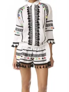 ☆Zimmermann のpeggy刺繍リネンドレスLinen Dress - メルカリ