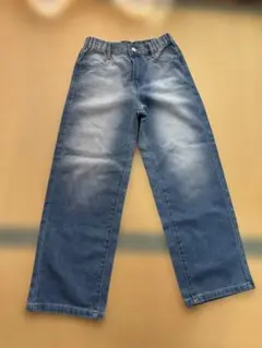デニムブルー ストレートデニム