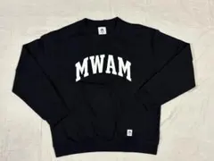 PNCK x MWAM クルーネックスウェット ブラック Lサイズ PNCK x MWAM クルーネックスウェット ブラック Lサイズ - メルカリ