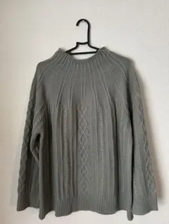 新品　サマンサモスモス　求心柄　タートルニット