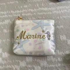 Marine 星型デザインポーチ　swimmer