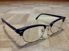 お買い得《定価23,540円》RayBan／レイバン ガンメタ×ブラック メガネ 