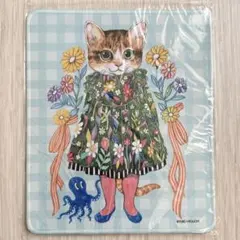ヒグチユウコ 韓国限定 マウスパッド スズメを抱くねこ シークレット