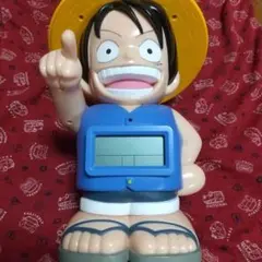 ワンピースしゃべる目覚まし時計 ルフィ