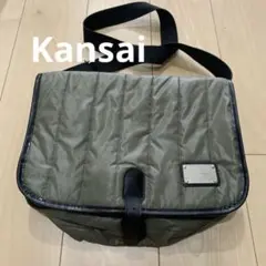 kansai ショルダーバッグ カーキ キルティングのサムネイル