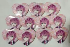 すとぷり　さとみ　ハートの缶バッチ　アニメイト特典　等身