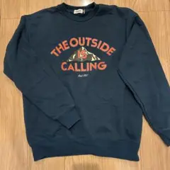 Coleman×coen コールマン 別注プリント裏毛クルーネックスウェット