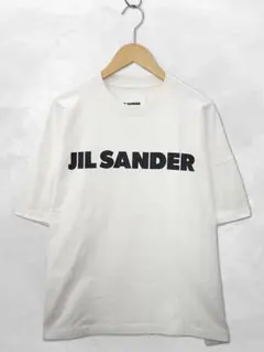 ジルサンダー クルーネック ロゴ プリント 半袖 オーバーサイズ Tシャツ S