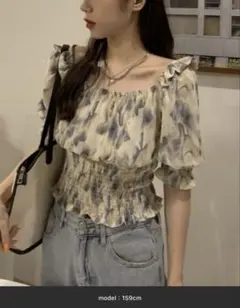 シャーリングブラウストップスオフショル2way