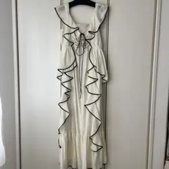 Eimy istoire PIERIS DRESS ワンピース オフホワイト - メルカリ