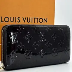 ルイヴィトン ジッピーウォレット ヴェルニ モノグラム ラウンドファスナー