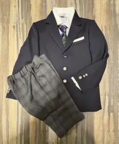 フォーマルスーツセット ネイビー・グレー