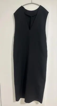 rrrrrrrrr ナインアール オールシーズンVネックワンピース キャメル M