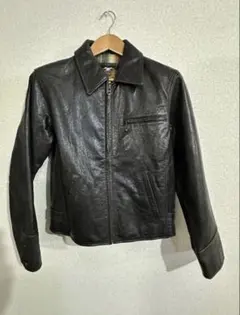 90sハーレーダビッドソン　レザージャケット　山羊のサムネイル