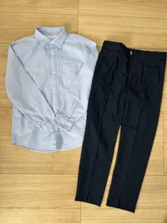ZARA シャツ、H&Mパンツセット 135cm